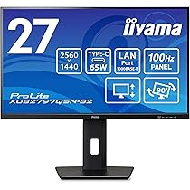 27型液晶モニターiiyama ProLite XUB2796QSU-B1.66 ProLite XUB2796QSU-B1